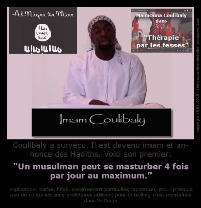 Imam-Amedy Coulibaly-Un musulman peut se masturber 4 fois par jour au maximum